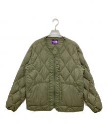 THE NORTHFACE PURPLELABEL（ザ・ノースフェイス パープルレーベル）の古着「PLAS Field Down Cardigan」｜オリーブ
