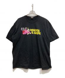 SUPREME（シュプリーム）の古着「プリントTシャツ」｜ブラック