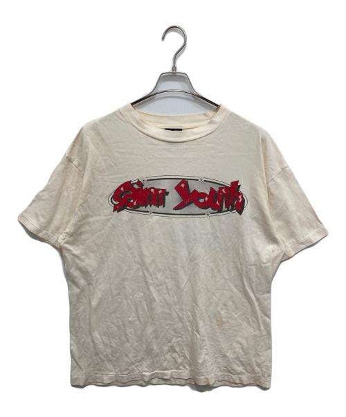 SAINT MICHAEL（セントマイケル）SAINT MICHAEL (セントマイケル) SS TEE / IN HEAVEN ホワイト サイズ:XLの古着・服飾アイテム