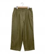 DAIWA PIER39ダイワ ピア39）の古着「Tech Wide Easy 2P Trousers」｜オリーブ