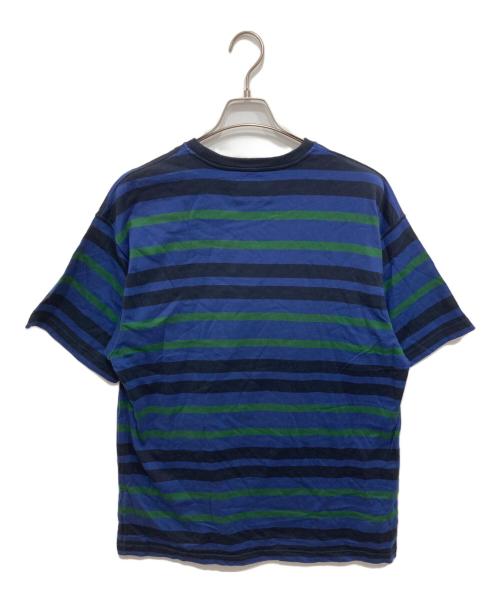 WTAPS（ダブルタップス）WTAPS (ダブルタップス) ボーダーTシャツ ネイビー×グリーン サイズ:SIZE X04の古着・服飾アイテム