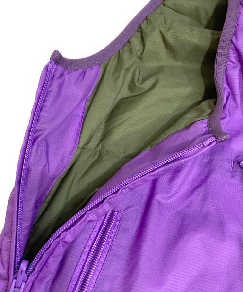 DAIWA PIER39（ダイワ ピア39）DAIWA PIER39 (ダイワ ピア39) TECH REVERSIBLE PULLOVER PUFF VEST パープル サイズ:Lの古着・服飾アイテム