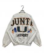 KAPITALキャピタル）の古着「ビッグカントリースウェット」｜ホワイト