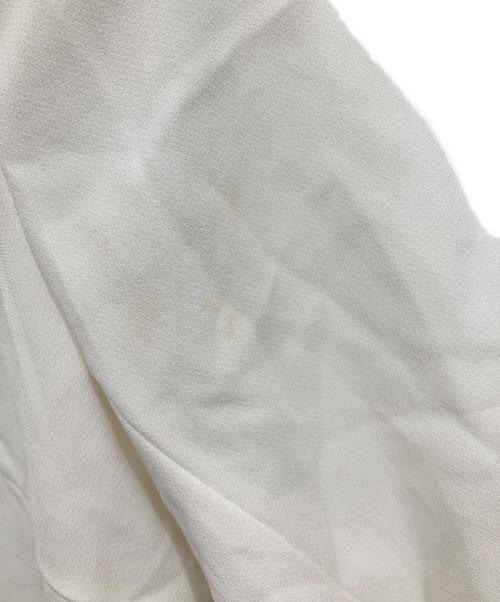 MUSE de Deuxieme Classe（ミューズ ドゥーズィエム クラス）MUSE de Deuxieme Classe (ミューズ ドゥーズィエム クラス) トリアセジョーゼットシチブソデプルオーバー ホワイト サイズ:Fの古着・服飾アイテム