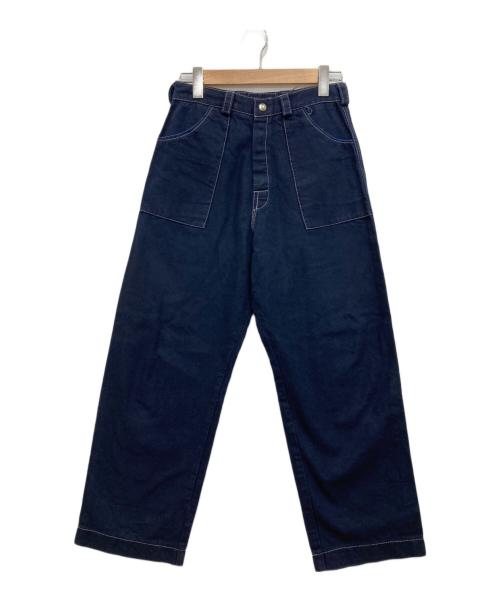 BIRDWELL（バードウェル）BIRDWELL (バードウェル) ベイカーパンツ インディゴ サイズ:73.5cm (W29)の古着・服飾アイテム