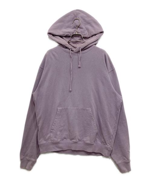 Stockholm Surfboard Club（ストックホルム サーフボード クラブ）Stockholm Surfboard Club (ストックホルム サーフボード クラブ) Back Print Hoodie パープル サイズ:Lの古着・服飾アイテム
