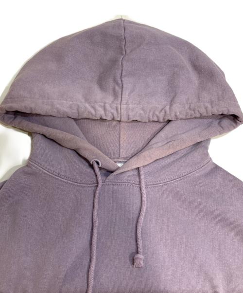 Stockholm Surfboard Club（ストックホルム サーフボード クラブ）Stockholm Surfboard Club (ストックホルム サーフボード クラブ) Back Print Hoodie パープル サイズ:Lの古着・服飾アイテム