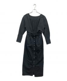 ETRE TOKYO（エトレトウキョウ）の古着「変形ワンピース」｜ブラック