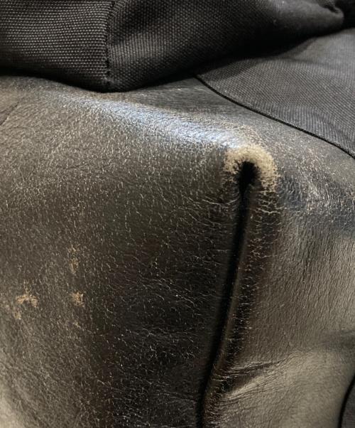 MSGM（エムエスジーエム）MSGM (エムエスジーエム) EASTPAK (イーストパック) ロゴ刺繍コラボリュック ブラックの古着・服飾アイテム