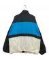adidas (アディダス) ウインドブレーカージャケット ブラック×ブルー サイズ:XL：4000円