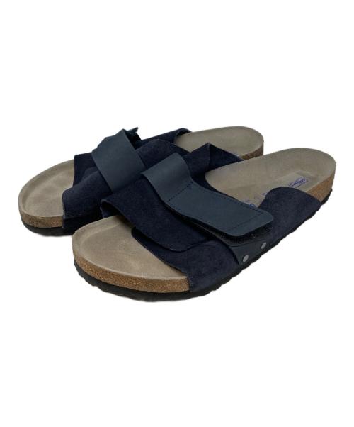 BIRKENSTOCK（ビルケンシュトック）BIRKENSTOCK (ビルケンシュトック) Kyoto スエードサンダル ネイビー サイズ:27cmの古着・服飾アイテム