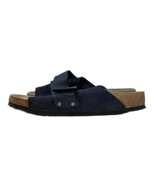 BIRKENSTOCK（ビルケンシュトック）BIRKENSTOCK (ビルケンシュトック) Kyoto スエードサンダル ネイビー サイズ:27cmの古着・服飾アイテム