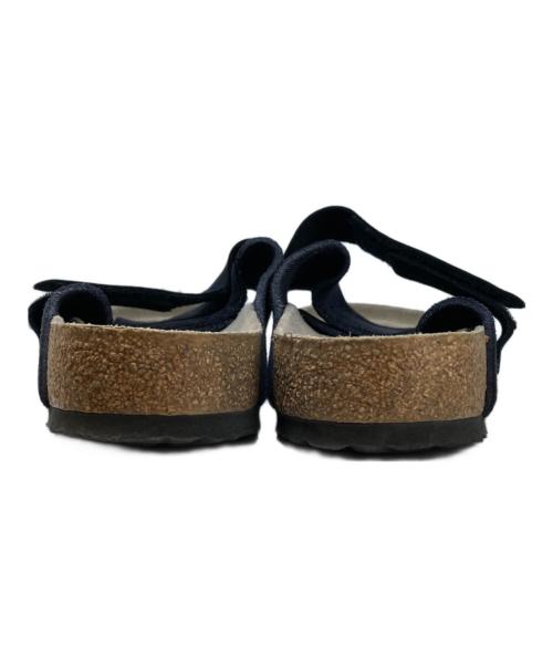 BIRKENSTOCK（ビルケンシュトック）BIRKENSTOCK (ビルケンシュトック) Kyoto スエードサンダル ネイビー サイズ:27cmの古着・服飾アイテム