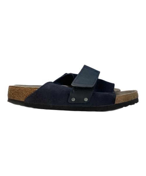 BIRKENSTOCK（ビルケンシュトック）BIRKENSTOCK (ビルケンシュトック) Kyoto スエードサンダル ネイビー サイズ:27cmの古着・服飾アイテム