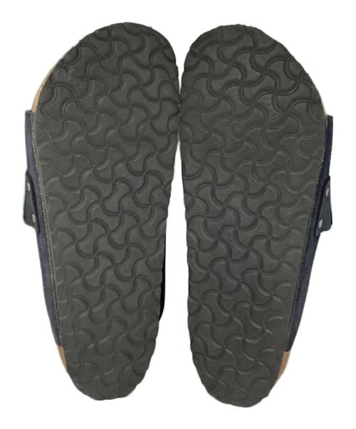 BIRKENSTOCK（ビルケンシュトック）BIRKENSTOCK (ビルケンシュトック) Kyoto スエードサンダル ネイビー サイズ:27cmの古着・服飾アイテム