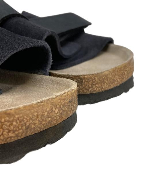 BIRKENSTOCK（ビルケンシュトック）BIRKENSTOCK (ビルケンシュトック) Kyoto スエードサンダル ネイビー サイズ:27cmの古着・服飾アイテム