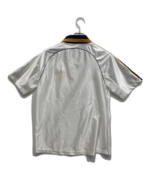 adidas（アディダス）adidas (アディダス) レアル・マドリード 99/00 ホームユニフォーム ホワイト サイズ:Mの古着・服飾アイテム