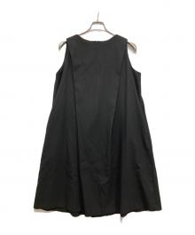 ENFOLD（エンフォルド）の古着「ノースリーブワンピース」｜ブラック