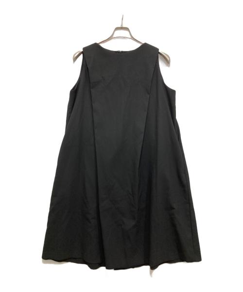 ENFOLD（エンフォルド）ENFOLD (エンフォルド) ノースリーブワンピース ブラック サイズ:38の古着・服飾アイテム
