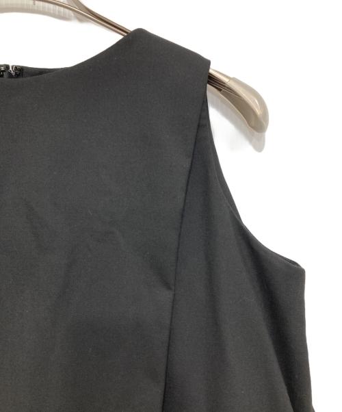 ENFOLD（エンフォルド）ENFOLD (エンフォルド) ノースリーブワンピース ブラック サイズ:38の古着・服飾アイテム
