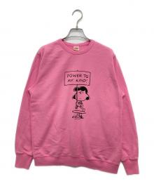TSPTR（ティーエスピーティーアール）の古着「スウェット」｜ピンク