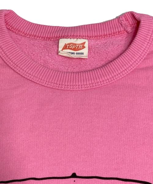 TSPTR（ティーエスピーティーアール）TSPTR (ティーエスピーティーアール) スウェット ピンク サイズ:Sの古着・服飾アイテム
