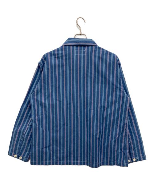 Engineered Garments WORKA DAY（エンジニアードガーメンツ ワーカーデイ）Engineered Garments WORKA DAY (エンジニアードガーメンツ ワーカーデイ) プルオーバーシャツ ブルー サイズ:Mの古着・服飾アイテム