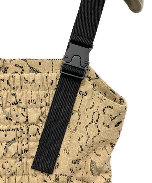 Ameri（アメリ）AMERI (アメリ) MODUALL LACE BUSTIER ベージュ サイズ:Sの古着・服飾アイテム