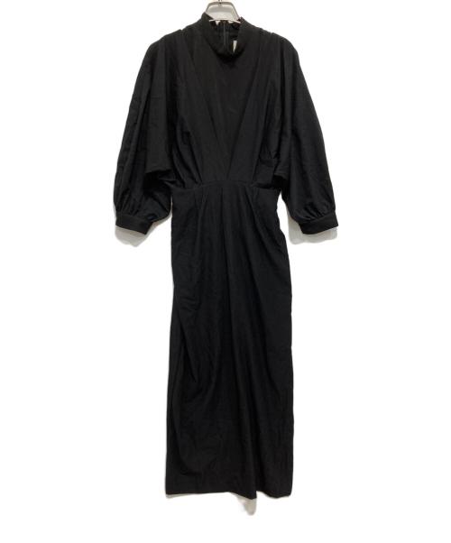 Ameri（アメリ）Ameri (アメリ) MEDI OFF SHOULDER PUFF SLEEVE DRESS ブラック サイズ:Sの古着・服飾アイテム