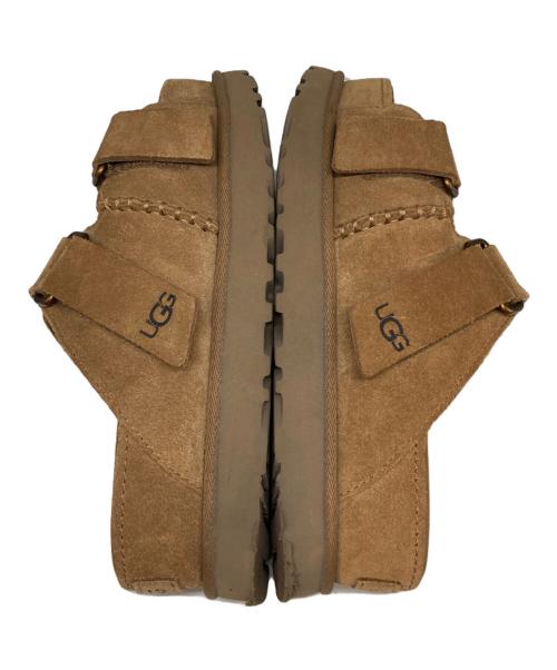 UGG（アグ）UGG (アグ) Goldenstar Hi Slide ブラウン サイズ:24の古着・服飾アイテム