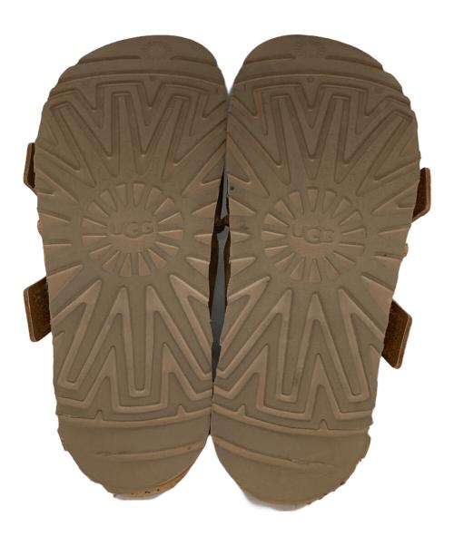 UGG（アグ）UGG (アグ) Goldenstar Hi Slide ブラウン サイズ:24の古着・服飾アイテム