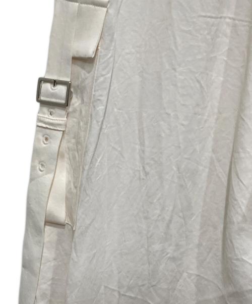 UNITED TOKYO（ユナイテッドトーキョー）UNITED TOKYO (ユナイテッドトーキョー) サテンワークパンツ ホワイト サイズ:2の古着・服飾アイテム