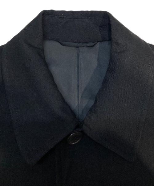 A.A.R（アール）A.A.R (アール) D’URBAN (ダーバン) YOHJI YAMAMOTO (ヨウジヤマモト) ウールステンカラーコート ブラック サイズ:Mの古着・服飾アイテム