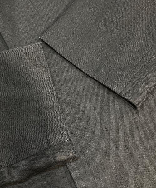 A.A.R（アール）A.A.R (アール) D’URBAN (ダーバン) YOHJI YAMAMOTO (ヨウジヤマモト) ウールステンカラーコート ブラック サイズ:Mの古着・服飾アイテム