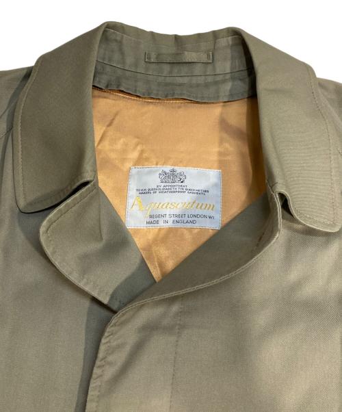 Aquascutum（アクアスキュータム）Aquascutum (アクアスキュータム) ライナー付コート カーキ サイズ:表記なしの古着・服飾アイテム