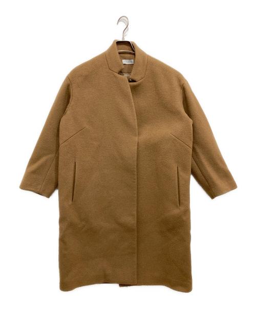 DEUXIEME CLASSE（ドゥーズィエム クラス）DEUXIEME CLASSE (ドゥーズィエム クラス) ノーカラーコート ブラウン サイズ:不明の古着・服飾アイテム