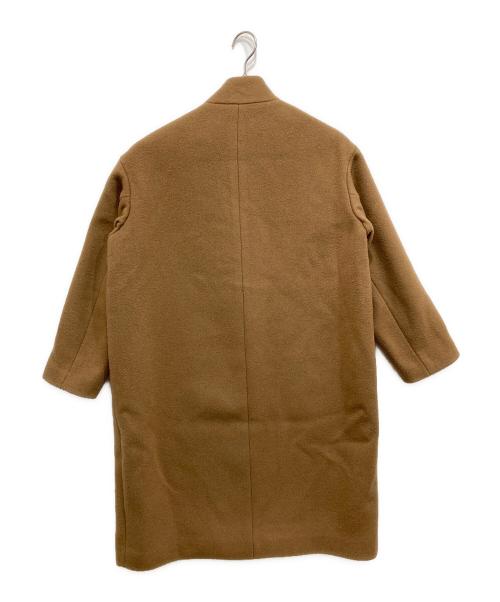 DEUXIEME CLASSE（ドゥーズィエム クラス）DEUXIEME CLASSE (ドゥーズィエム クラス) ノーカラーコート ブラウン サイズ:不明の古着・服飾アイテム