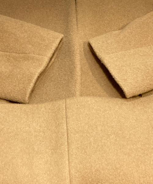 DEUXIEME CLASSE（ドゥーズィエム クラス）DEUXIEME CLASSE (ドゥーズィエム クラス) ノーカラーコート ブラウン サイズ:不明の古着・服飾アイテム