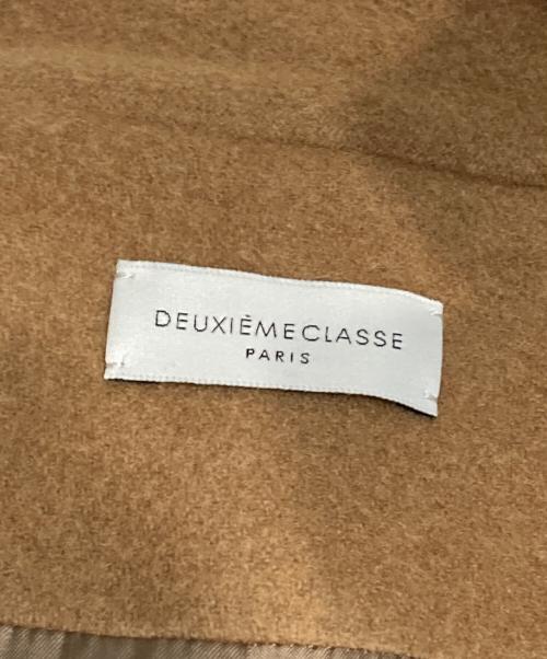 DEUXIEME CLASSE（ドゥーズィエム クラス）DEUXIEME CLASSE (ドゥーズィエム クラス) ノーカラーコート ブラウン サイズ:不明の古着・服飾アイテム