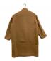 DEUXIEME CLASSE (ドゥーズィエム クラス) ノーカラーコート ブラウン サイズ:不明：6000円