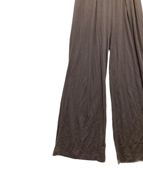 MUSE de Deuxieme Classe（ミューズ ドゥーズィエム クラス）MUSE de Deuxieme Classe (ミューズ ドゥーズィエム クラス) プライムウールジャージーパンツ ブラウン サイズ:38の古着・服飾アイテム