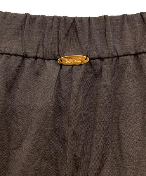 MUSE de Deuxieme Classe（ミューズ ドゥーズィエム クラス）MUSE de Deuxieme Classe (ミューズ ドゥーズィエム クラス) プライムウールジャージーパンツ ブラウン サイズ:38の古着・服飾アイテム