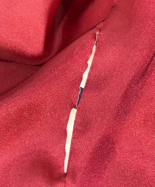 KADOYA（カドヤ）kadoya (カドヤ) レザージャケット レッド サイズ:LLの古着・服飾アイテム