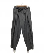 eofmイオフム）の古着「ベルテッドパンツ」｜グレー