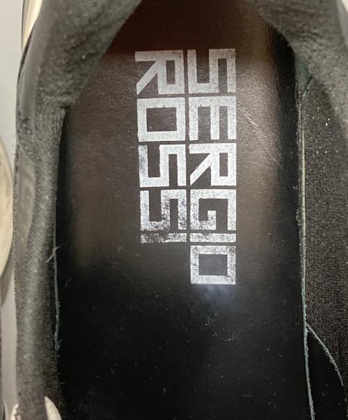 sergio rossi（セルジオロッシ）sergio rossi (セルジオロッシ) ロゴエンボスレザースニーカー ブラック サイズ:24の古着・服飾アイテム