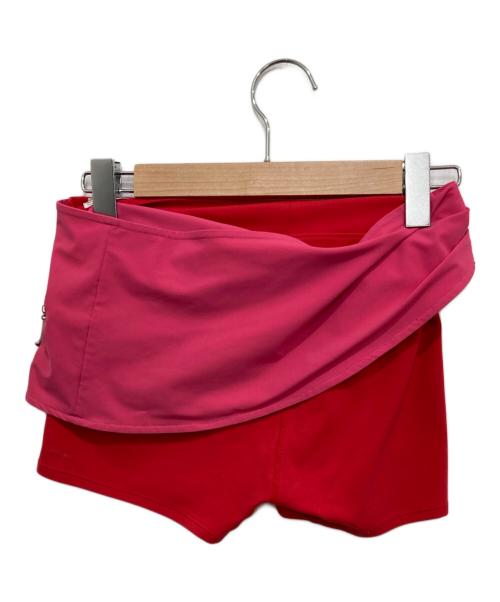 NIKE（ナイキ）NIKE (ナイキ) JACQUEMUS (ジャックムス) Pareo Shorts レッド×ピンク サイズ:XXSの古着・服飾アイテム