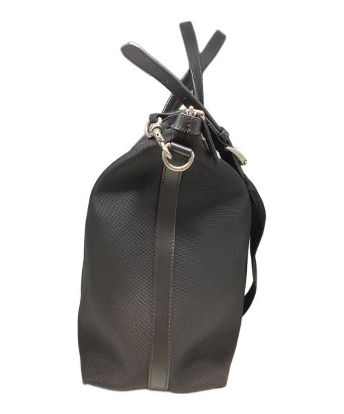 GUCCI（グッチ）GUCCI (グッチ) 2WAYキャンバストートバッグ ブラックの古着・服飾アイテム