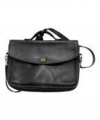 COACHコーチ）の古着「2WAYブリーフケース」｜ブラック