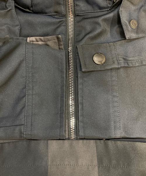 BLACK LABEL CRESTBRIDGE（ブラックレーベル クレストブリッジ）BLACK LABEL CRESTBRIDGE (ブラックレーベル クレストブリッジ) トーナルクレストブリッジチェックパデッドパーカー ブラック サイズ:Mの古着・服飾アイテム