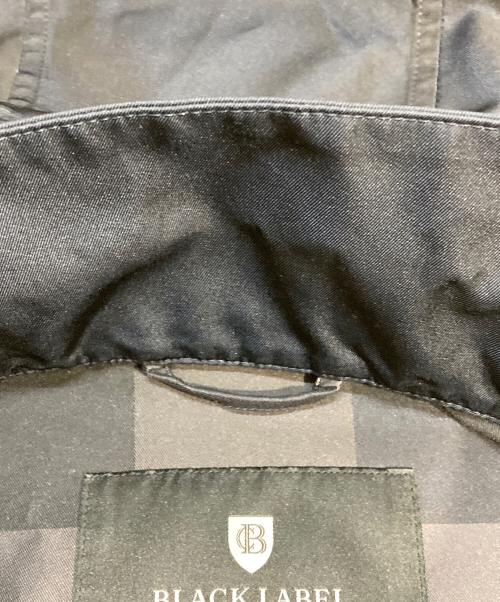 BLACK LABEL CRESTBRIDGE（ブラックレーベル クレストブリッジ）BLACK LABEL CRESTBRIDGE (ブラックレーベル クレストブリッジ) トーナルクレストブリッジチェックパデッドパーカー ブラック サイズ:Mの古着・服飾アイテム